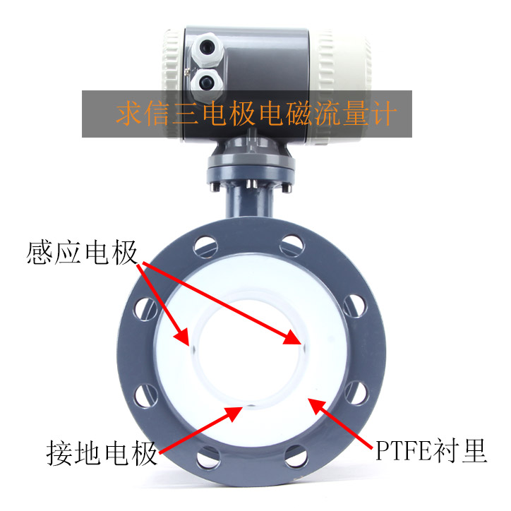 电磁流量计结构